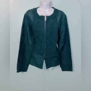 Chico’s‎ Jacket Green Size 3